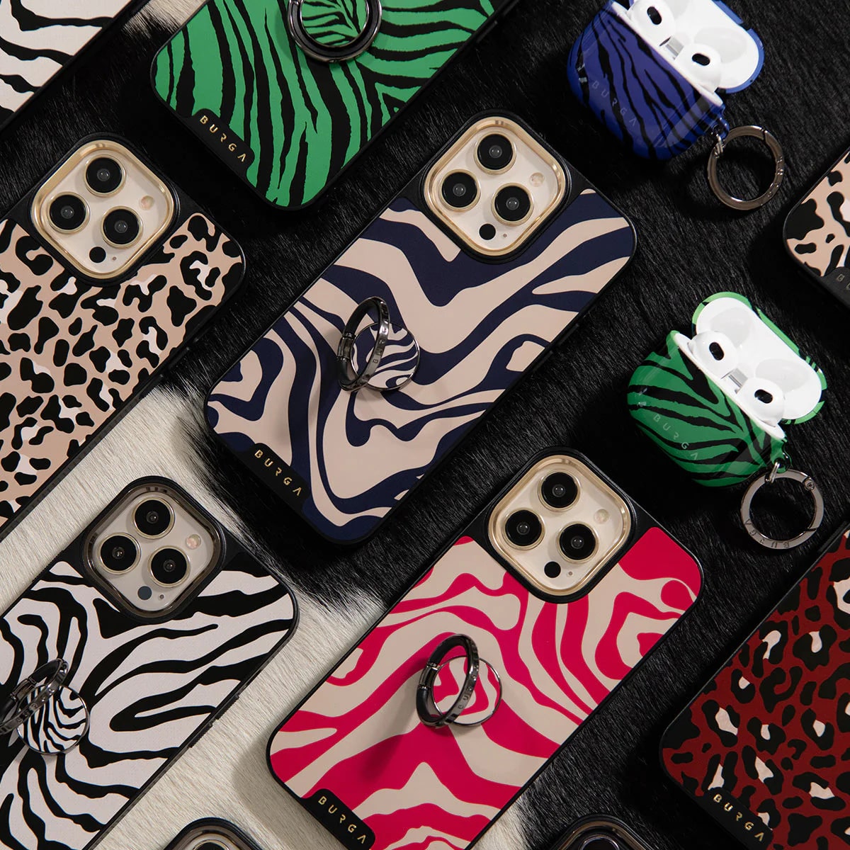 Burga Ring Holder - Δαχτυλίδι Συγκράτησης Κινητού - Βάση Στήριξης - Gold - Vigilant