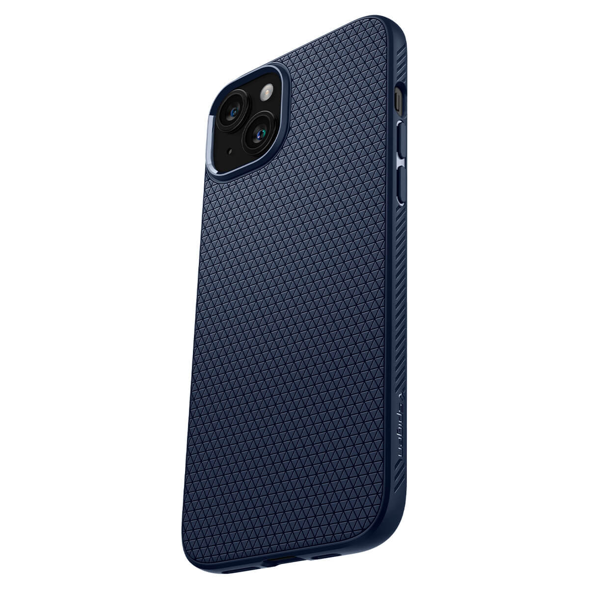 Spigen iPhone 15 Plus Liquid Air Θήκη Σιλικόνης - Navy Blue