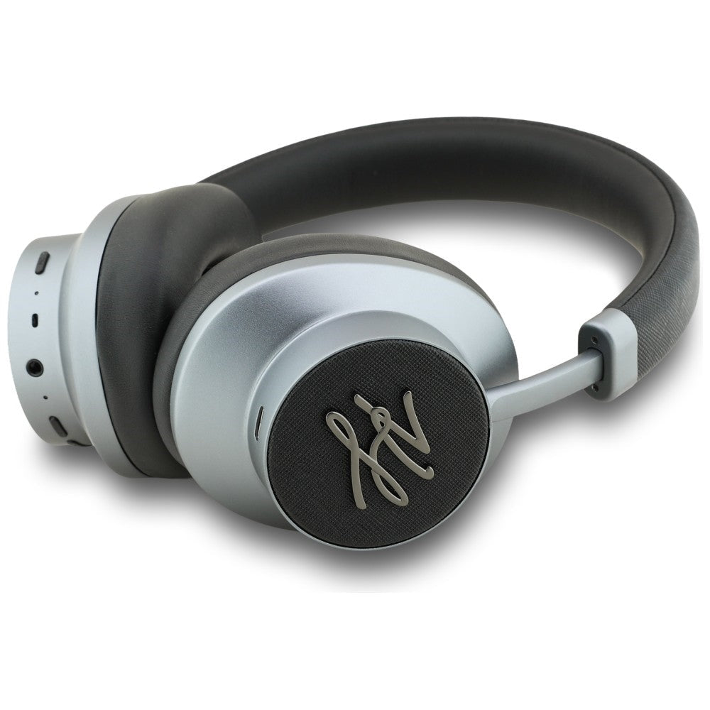 Karl Lagerfeld Ασύρματα Bluetooth Ακουστικά - Karl Grained Initials - Black