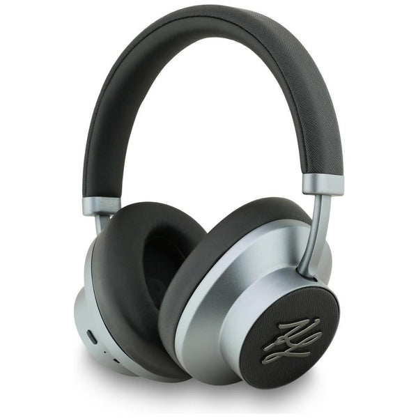Karl Lagerfeld Ασύρματα Bluetooth Ακουστικά - Karl Grained Initials - Black