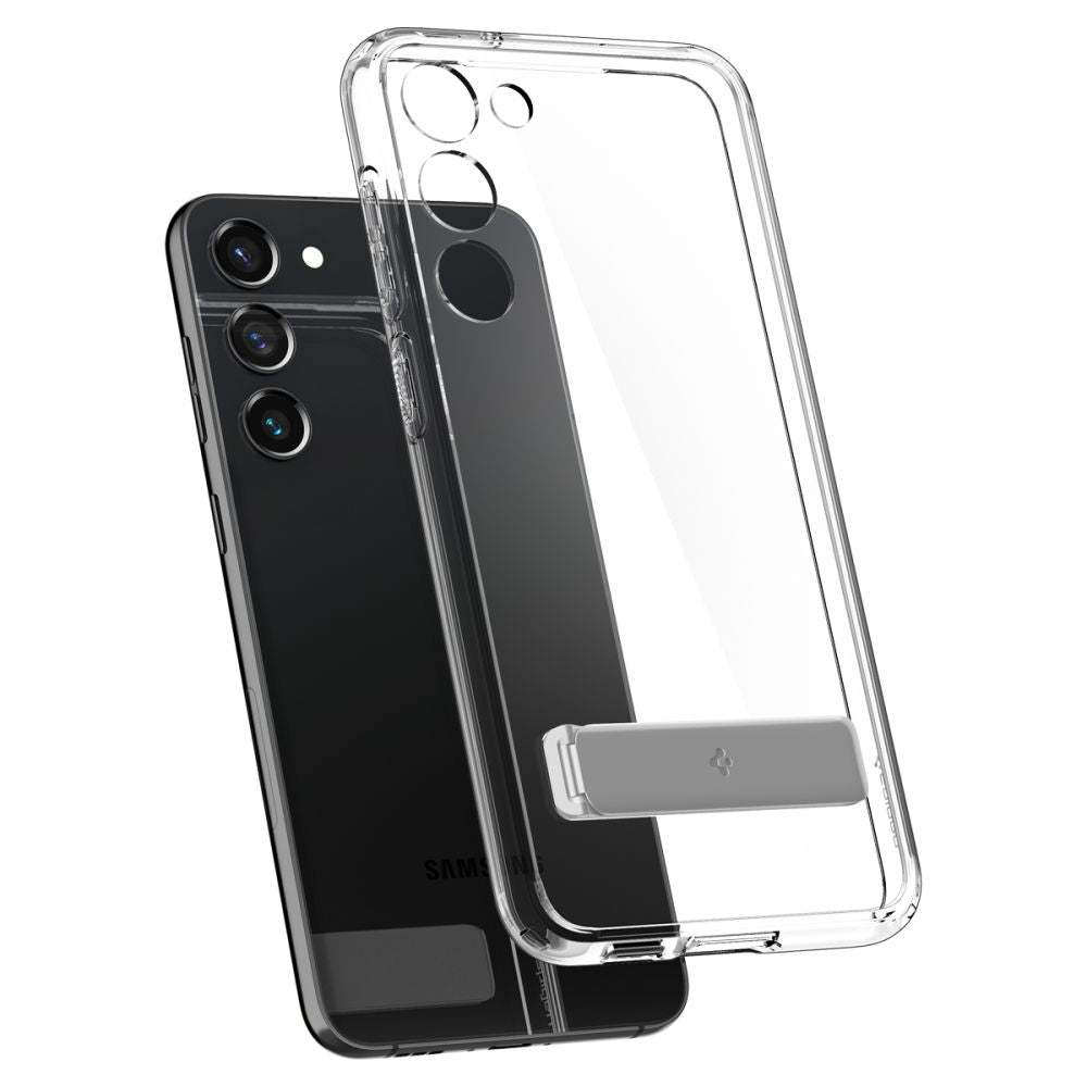 Spigen Samsung Galaxy S23+ - Ultra Hybrid S Σκληρή Θήκη με Πλαίσιο Σιλικόνης - Crystal Clear