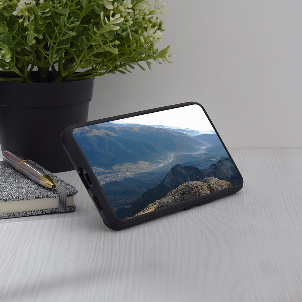 Techsuit Samsung Galaxy S25 - Silicone Shield - Σκληρή Θήκη με Δαχτυλίδι Συγκράτησης - Black