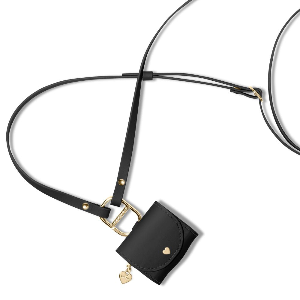 Spigen AirPods 4 Θήκη από Συνθετικό Δέρμα - Cyrill Mini Bag - Black