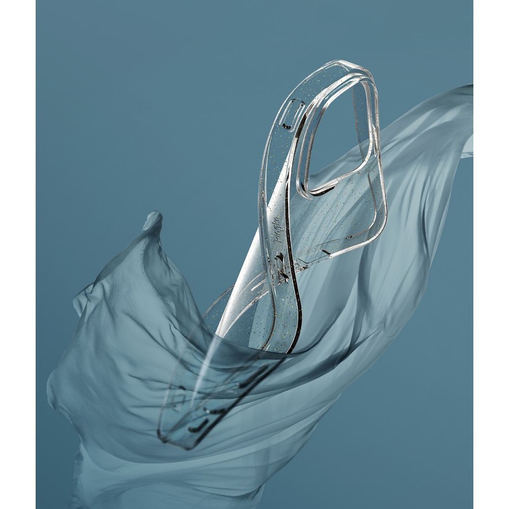 Ringke iPhone 13 Pro Max Air Ultra-Thin TPU Case Λεπτή Θήκη Σιλικόνης - Glitter - Διάφανη