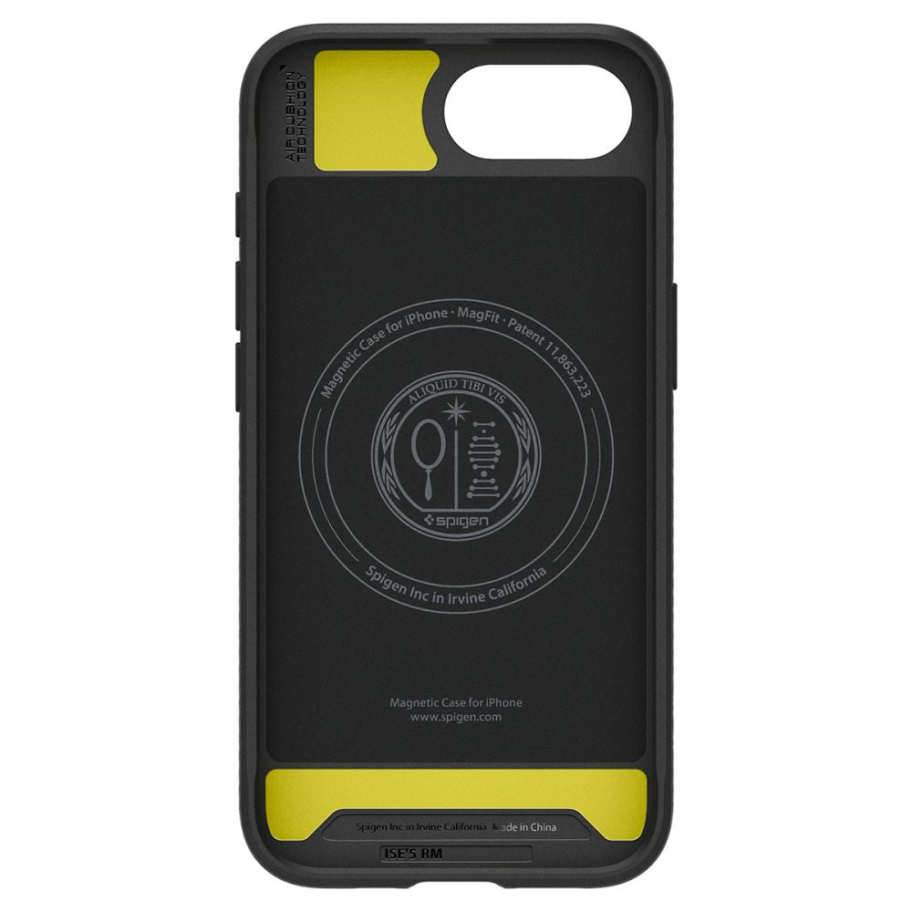 Spigen iPhone 16e Rugged Armor Mag Θήκη TPU με MagSafe - Matte Black
