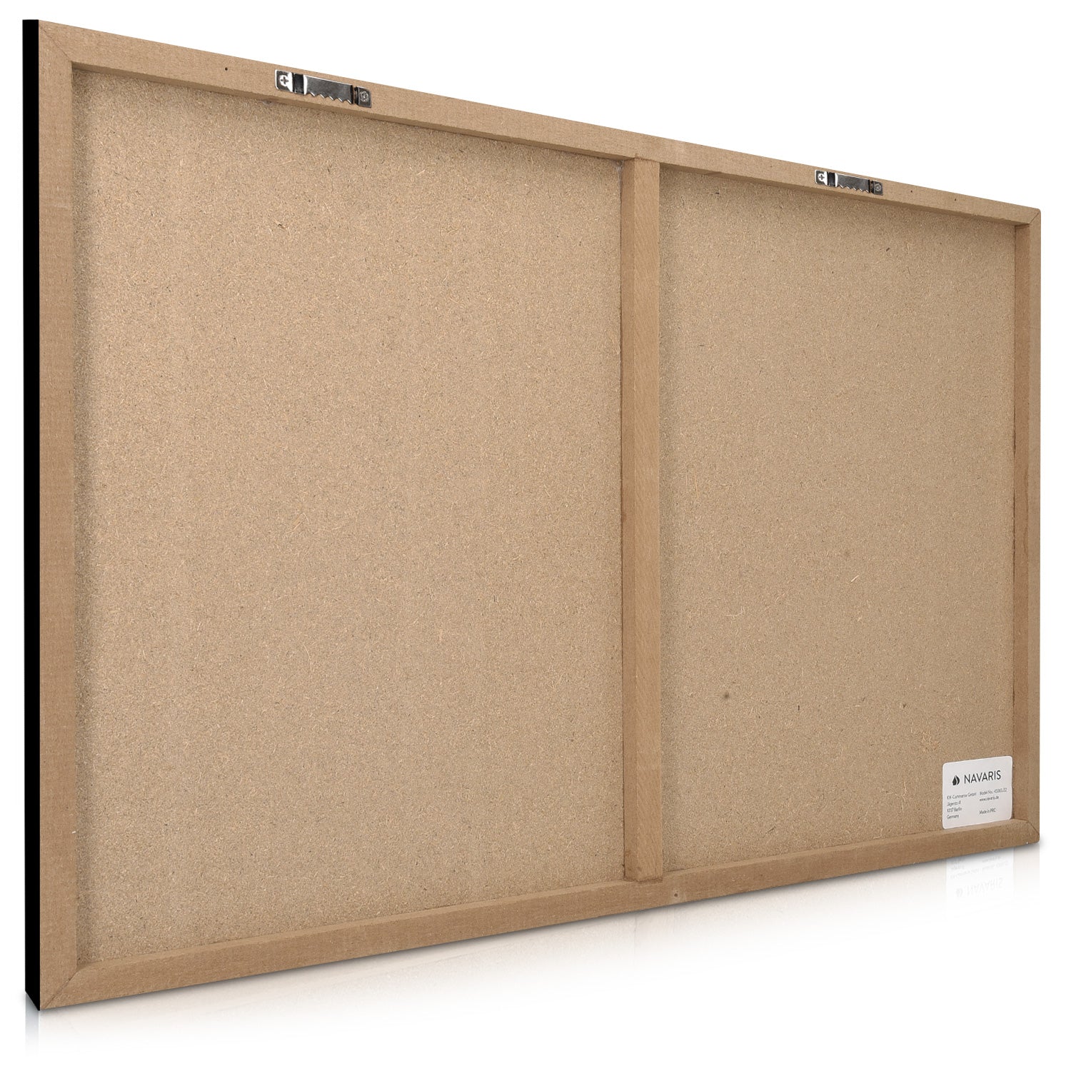 Navaris Magnetic Memo Board - Μαγνητικός Πίνακας Ανακοινώσεων - 40 x 60 cm - Design Don't Touch My Board - 45365.10