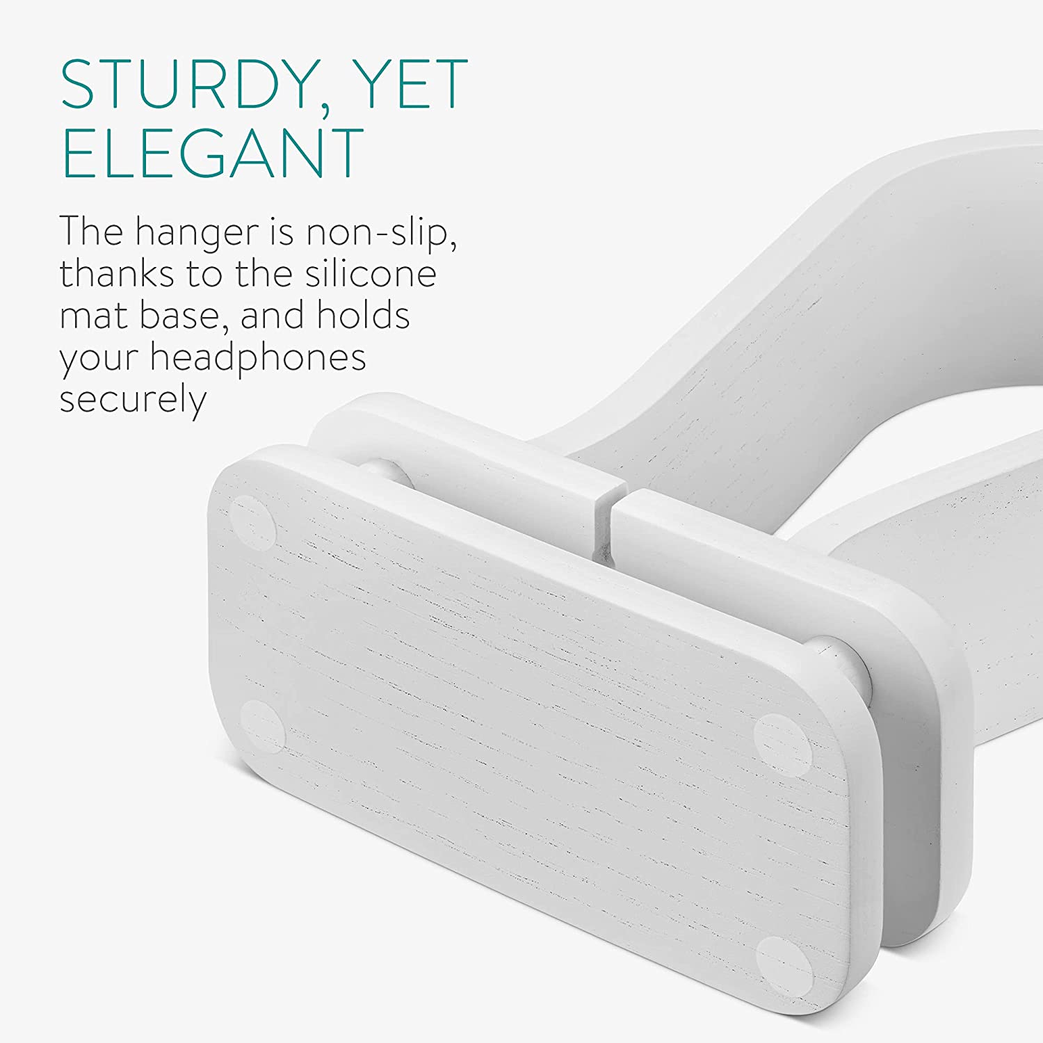 Navaris Βάση Ακουστικών από Ξύλο Καρυδιάς - White Oak - 53329.02