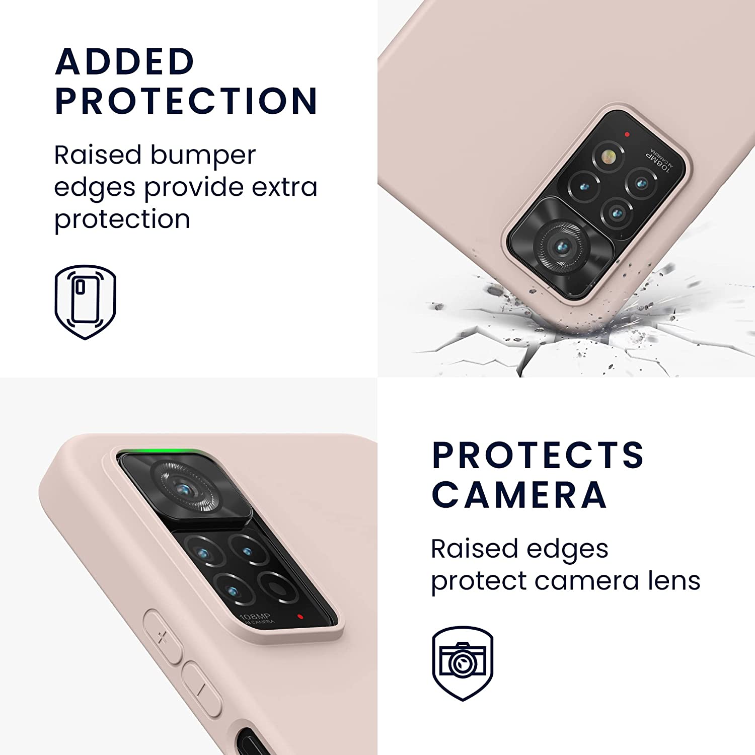 KW Xiaomi Redmi Note 11 Pro / Note 11 Pro 5G Θήκη Σιλικόνης TPU - Coconut Swirl - 57369.225