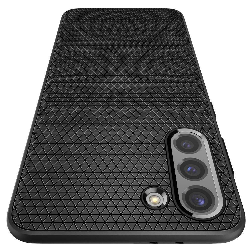 Spigen Samsung Galaxy S21 Plus Liquid Air Θήκη Σιλικόνης - Matte Black