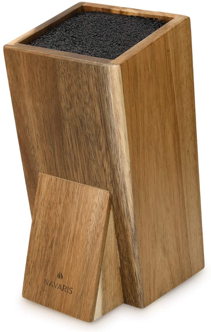 Navaris Ξύλινη Βάση Μαχαιριών από Ακακία - Brown - 48460.01.2