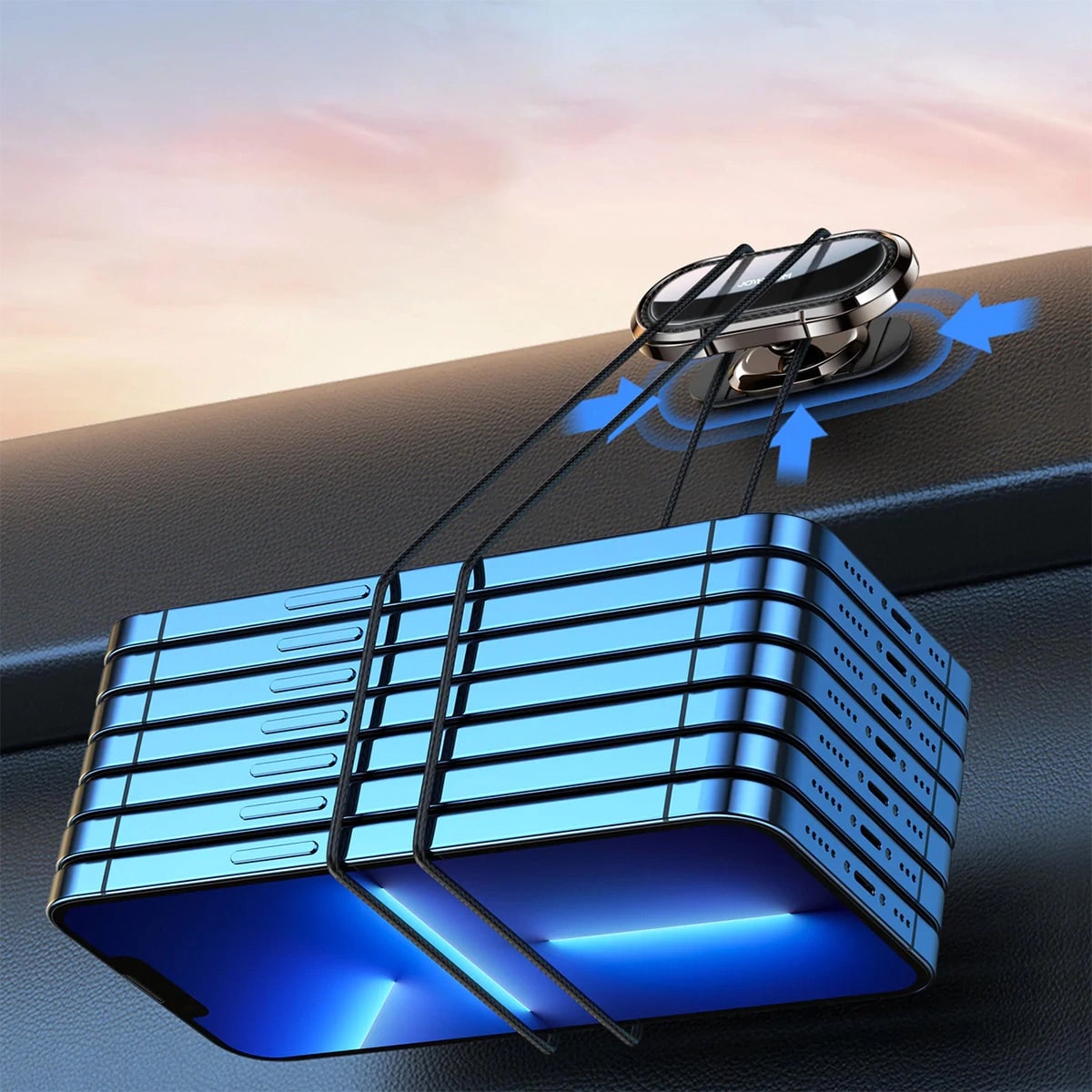 Joyroom Universal Μαγνητική Βάση για το Ταμπλό του Αυτοκινήτου - Grey - JR-ZS314