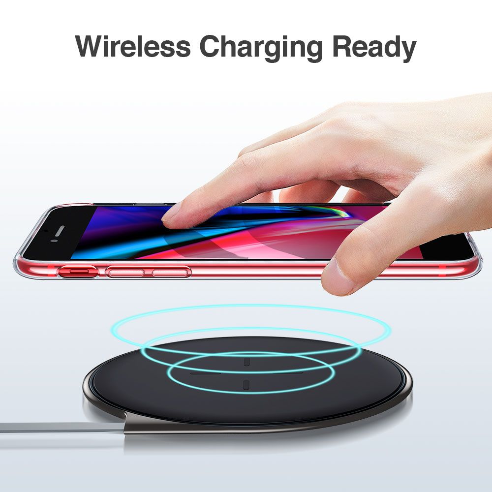 ESR iPhone SE 2022 / SE 2020 / 7 / 8 Essential Zero Series Θήκη Σιλικόνης TPU - Διάφανη