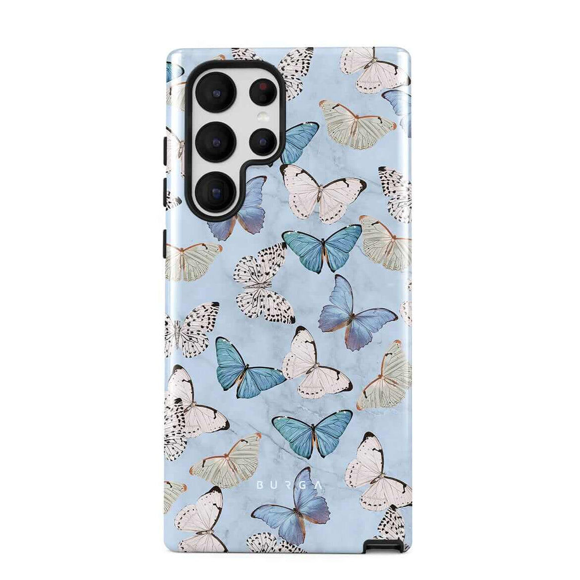 Burga Samsung Galaxy S22 Ultra Fashion Tough Σκληρή Θήκη - Give Me Butterflies