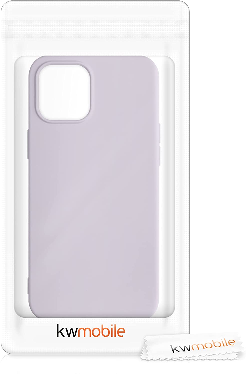 KW iPhone 12 Pro Max Θήκη Σιλικόνης Rubberized TPU - Dream of Cotton - 52714.192