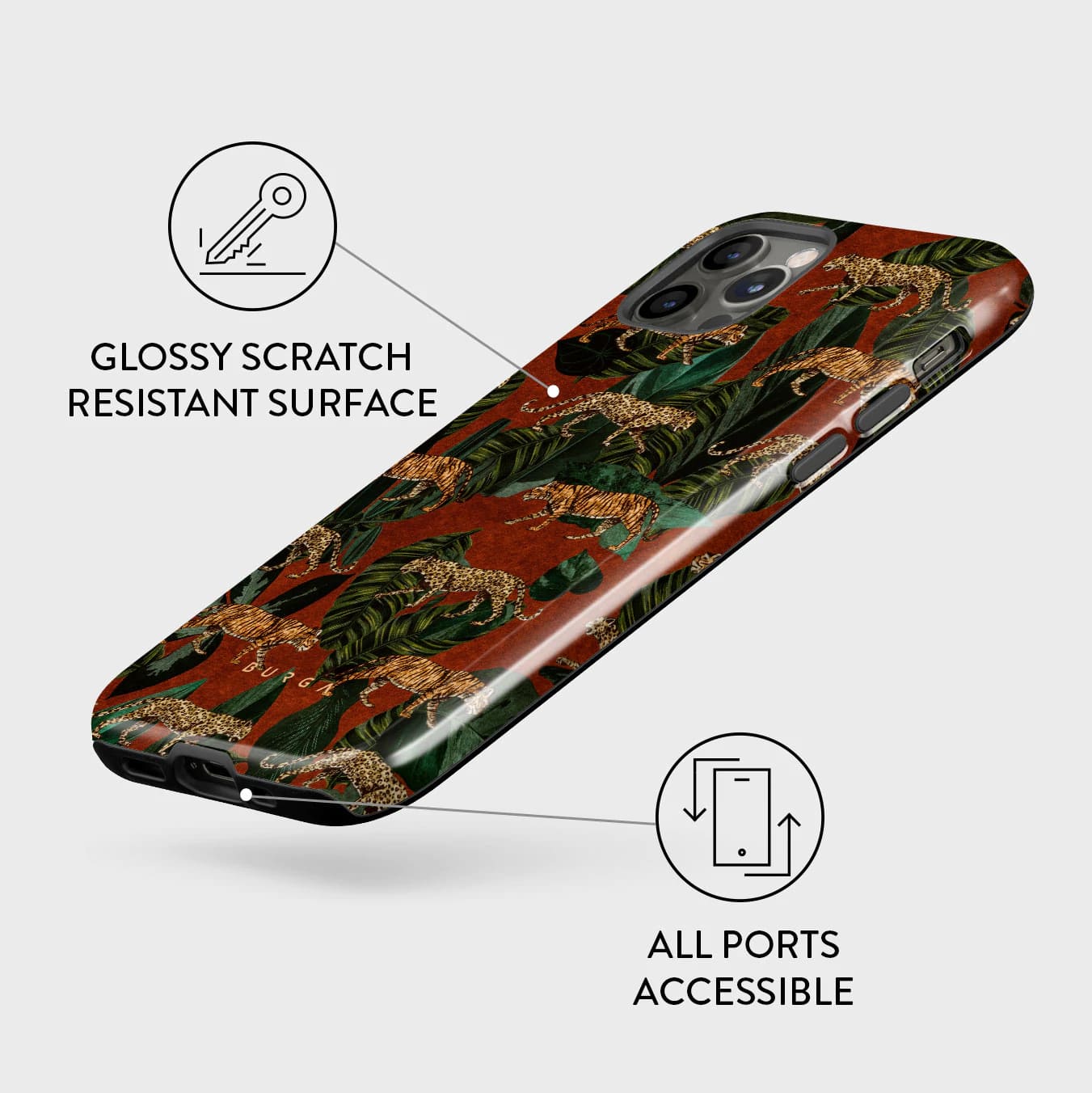 Burga iPhone 12 Pro Max Fashion Tough Σκληρή Θήκη - Morning Commute