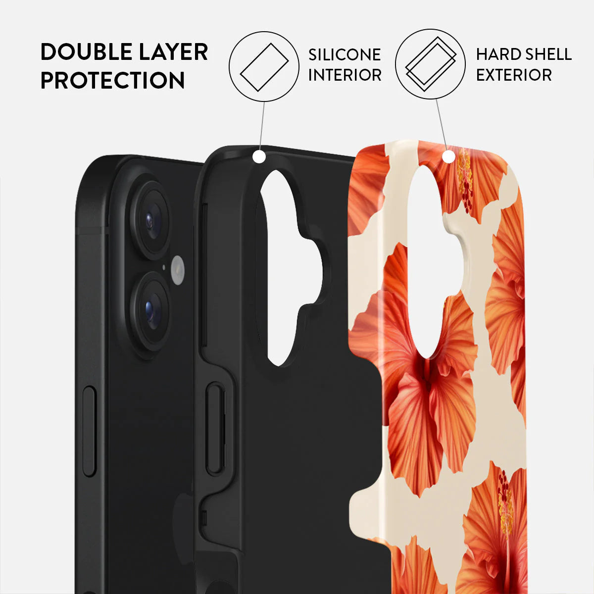 Burga iPhone 16 Plus Fashion Tough MagSafe Σκληρή Θήκη με MagSafe - Bonita