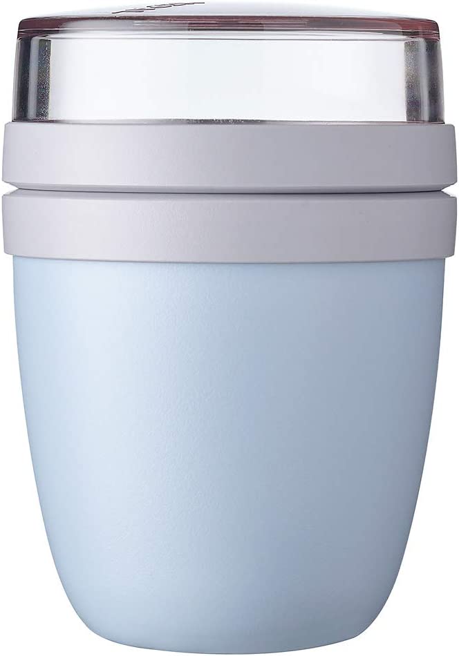Mepal Lunch Pot Ellipse Mini - Δοχείο Φαγητού - BPA Free - 300ml - 120ml - Nordic Blue