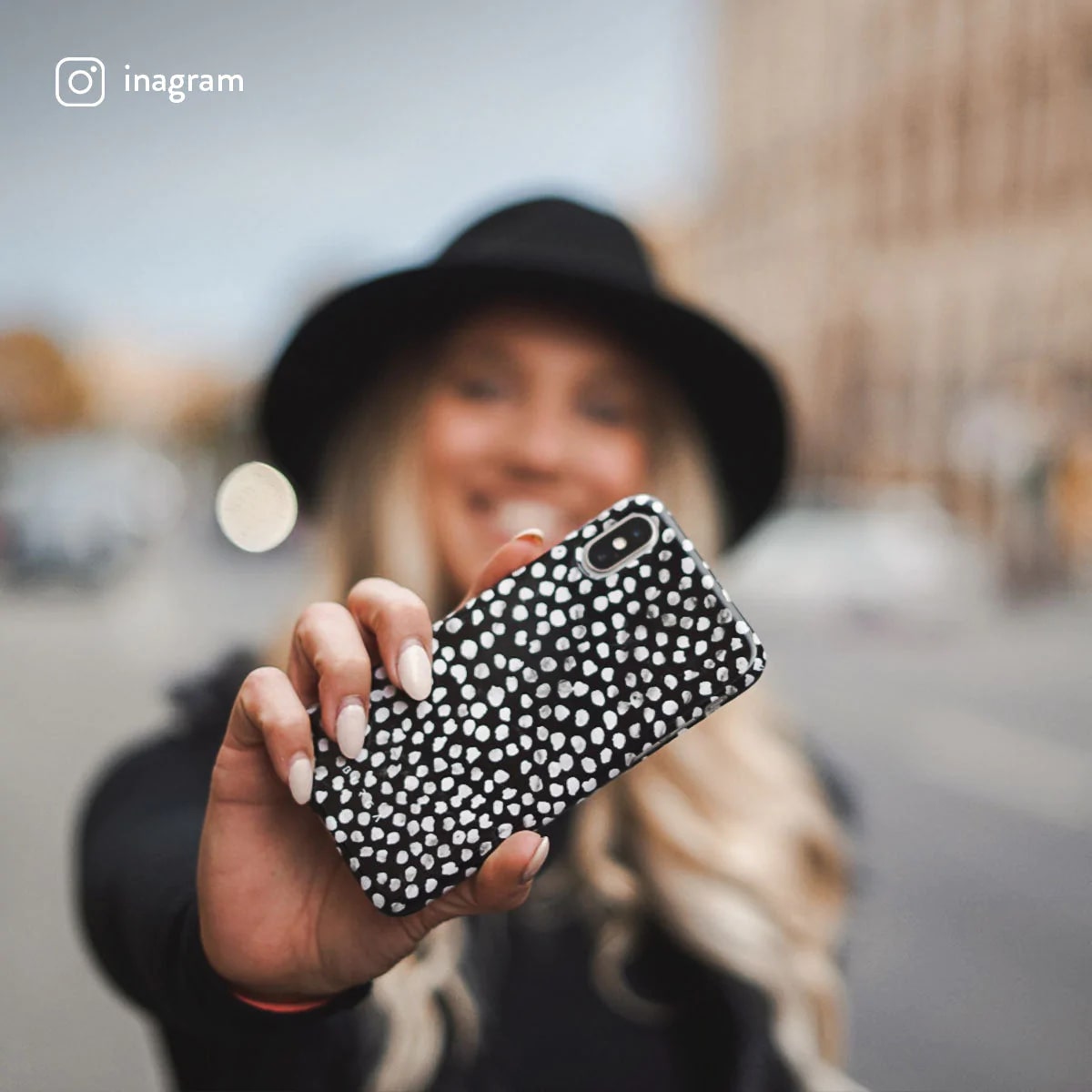 Burga iPhone 14 Plus Fashion Tough Σκληρή Θήκη - Night Sky