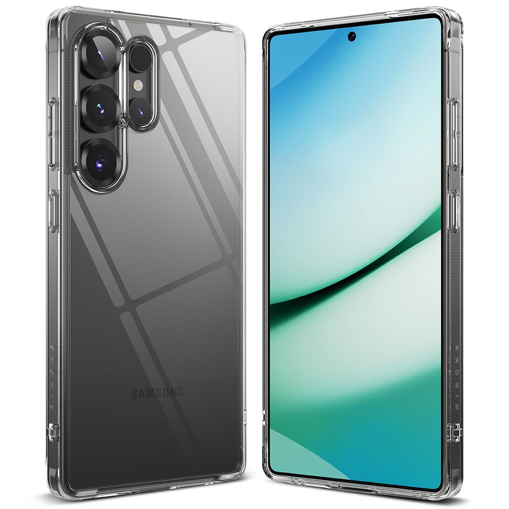 Ringke Samsung Galaxy S25 Ultra Fusion Σκληρή Θήκη με Πλαίσιο Σιλικόνης - Διάφανη