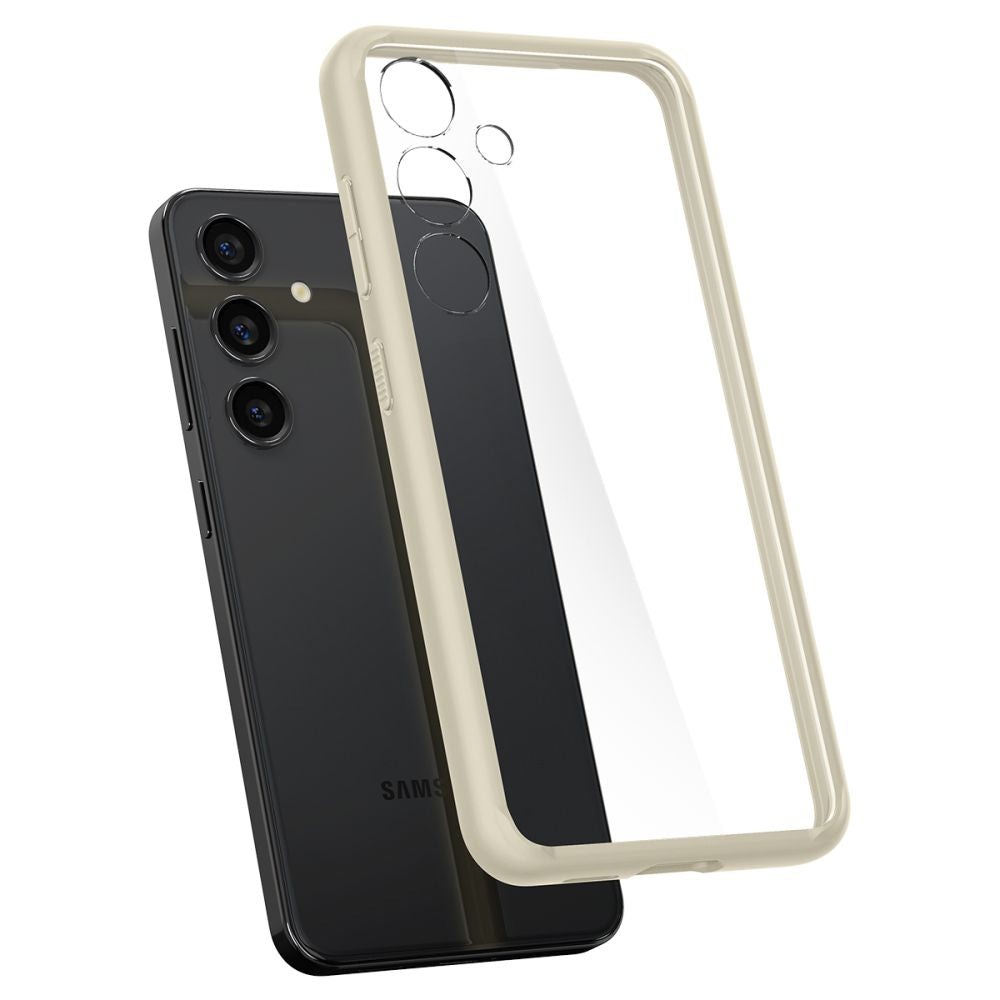 Spigen Samsung Galaxy S24 - Ultra Hybrid Σκληρή Θήκη με Πλαίσιο Σιλικόνης - Mute Beige