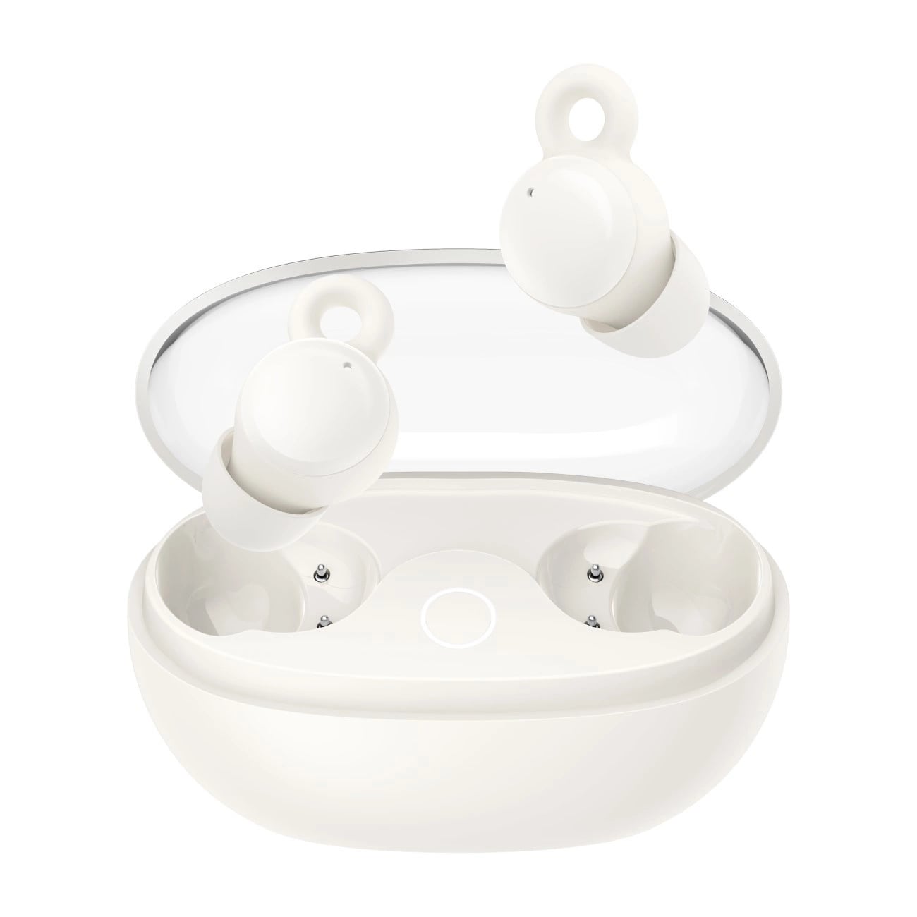 Joyroom Sleep Earbuds TWS Bluetooth 5.3 - Ασύρματα ακουστικά για Κλήσεις / Μουσική - White - JR-TS3