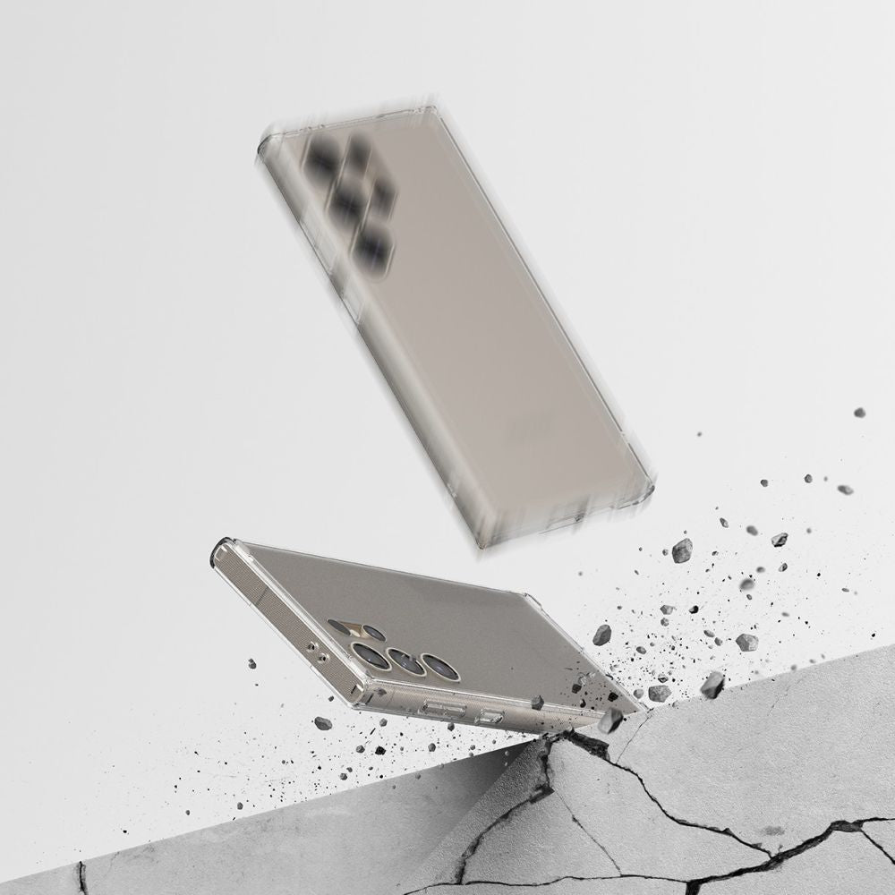 Ringke Samsung Galaxy S24 Ultra Fusion Σκληρή Θήκη με Πλαίσιο Σιλικόνης - Ματ Διάφανη