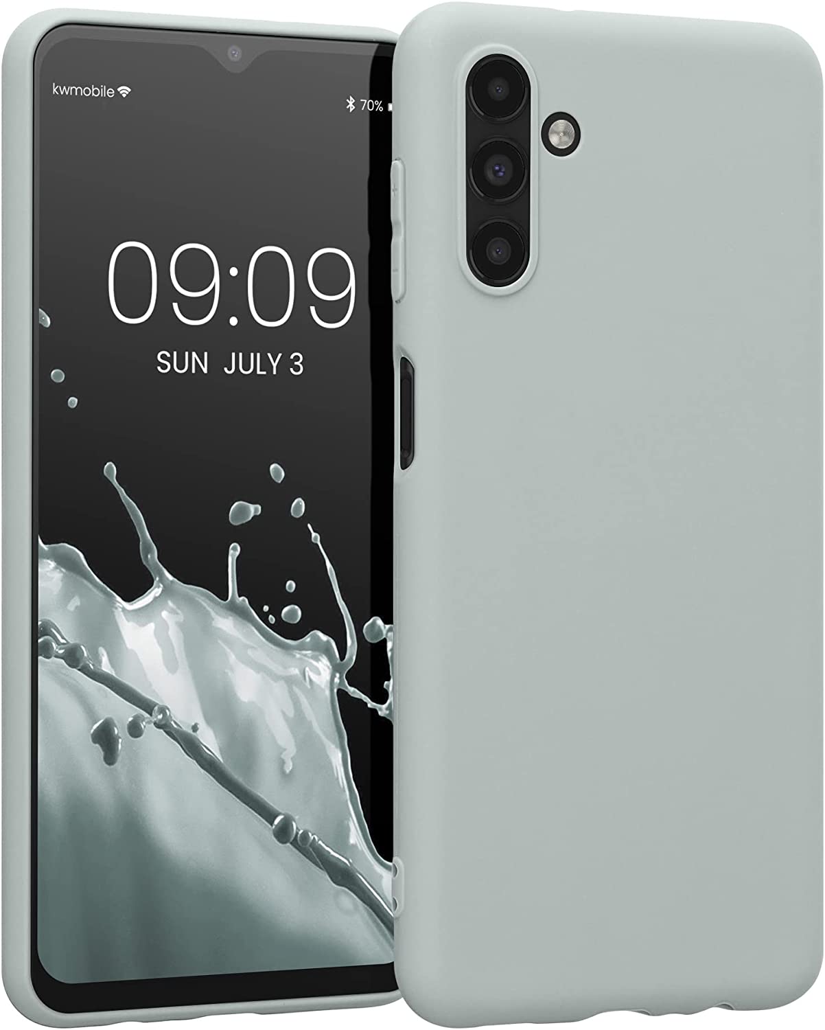 KW Samsung Galaxy A13 5G Θήκη Σιλικόνης TPU - Cool Mint - 58919.200