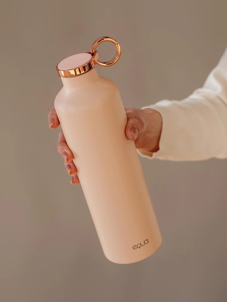 Equa Thermo Bottle Μπουκάλι Θερμός από Ανοξείδωτο Ατσάλι - 680ml - Pink Blush