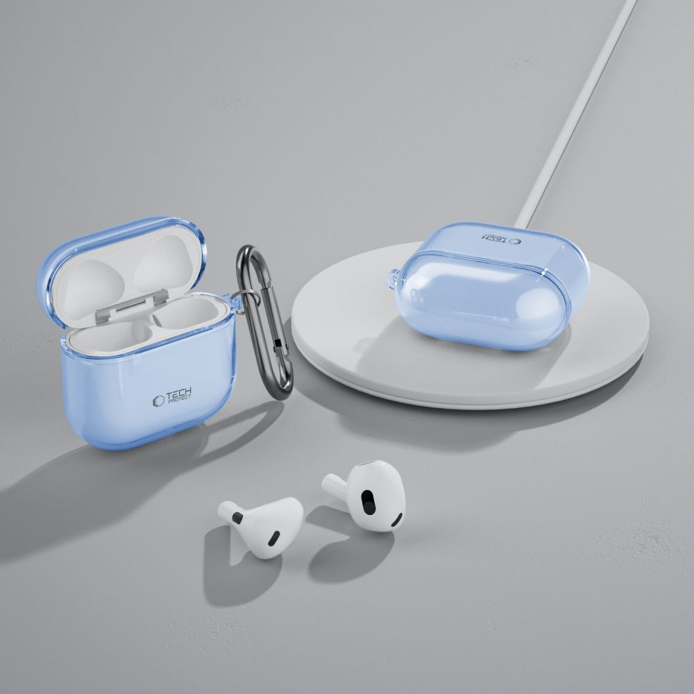 Tech-Protect AirPods 4 Θήκη Σιλικόνης - Flexair - Baby Blue