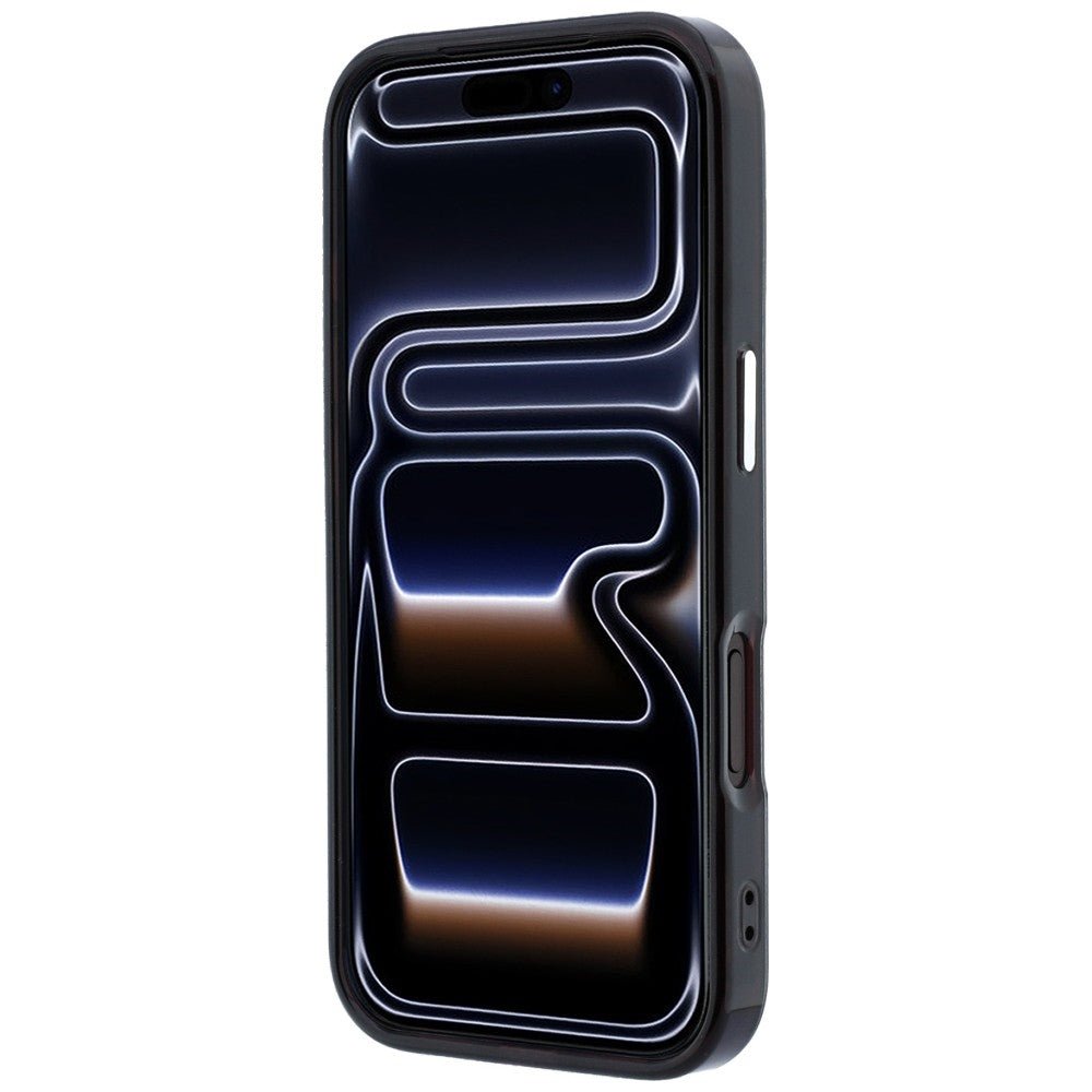 Lacoste iPhone 17 Pro / iPhone 18 Pro - Σκληρή Θήκη με Πλαίσιο Σιλικόνης - IML Frosted MagSafe - Burgundy