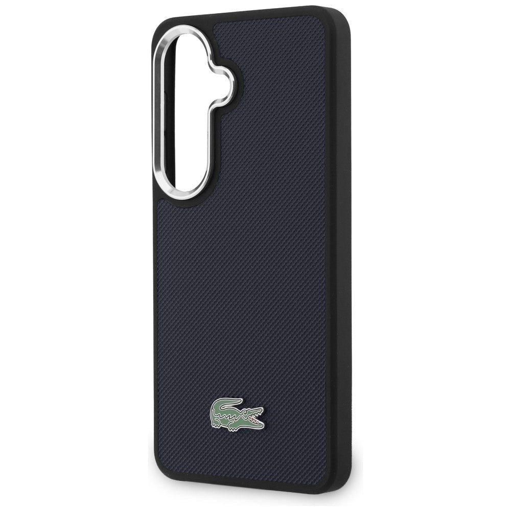 Lacoste Samsung Galaxy S26 - Σκληρή Θήκη με Πλαίσιο Σιλικόνης - Full Wrap Petit Pique MagSafe - Navy Blue