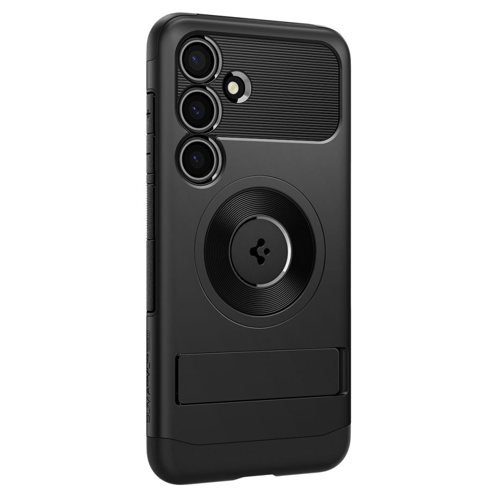 Spigen Samsung Galaxy S24 Slim Armor Mag Σκληρή Θήκη με Stand και MagSafe - Black