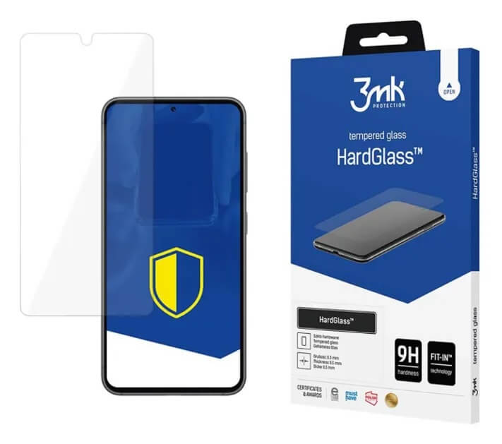 3MK Samsung Galaxy S23 HardGlass 0.30mm 9H Tempered Glass Αντιχαρακτικό Γυαλί Οθόνης - Clear