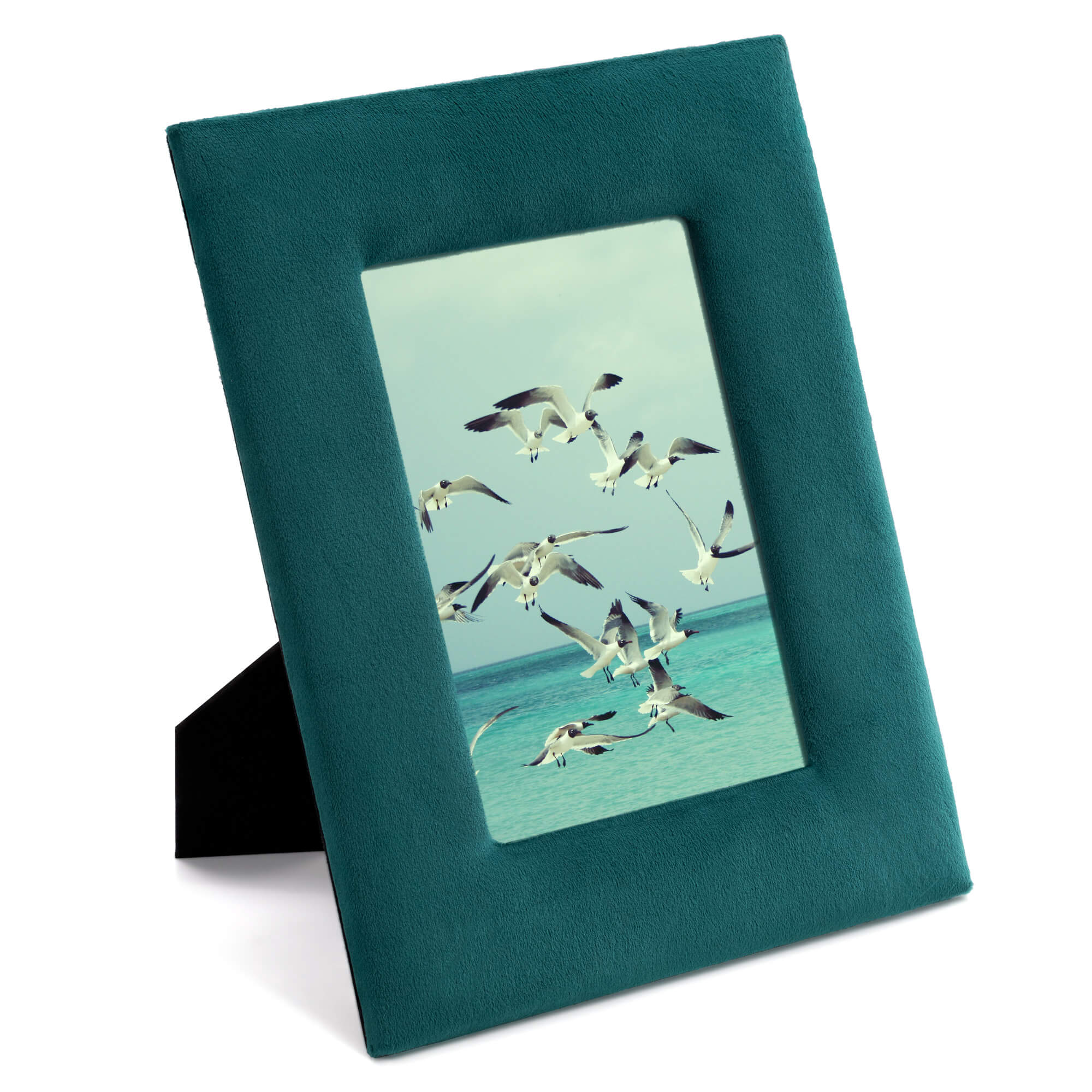 Navaris Κορνίζα από Βελούδο για Φωτογραφία 18 x 13 cm - Dark Green - 55550.80