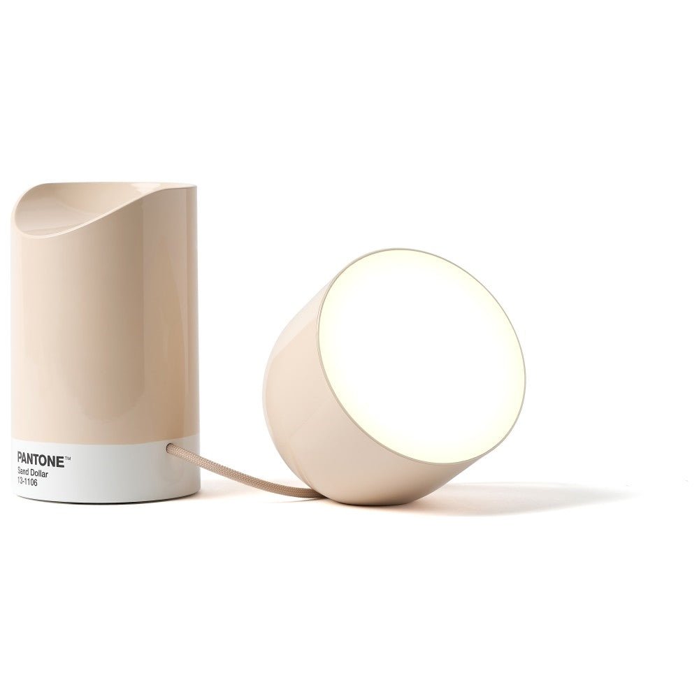 Lexon Ασύρματο LED Επιτραπέζιο Φωτιστικό - Lexon Orbe x Pantone - Sand Dollar