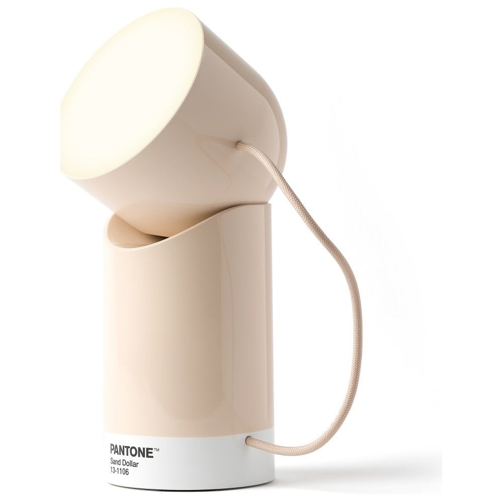 Lexon Ασύρματο LED Επιτραπέζιο Φωτιστικό - Lexon Orbe x Pantone - Sand Dollar