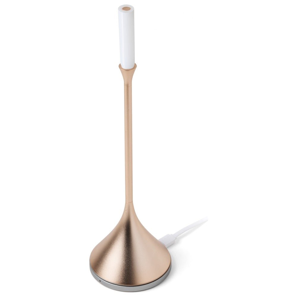 Lexon Ασύρματο LED Επιτραπέζιο Φωτιστικό - Steli Candle - Gold