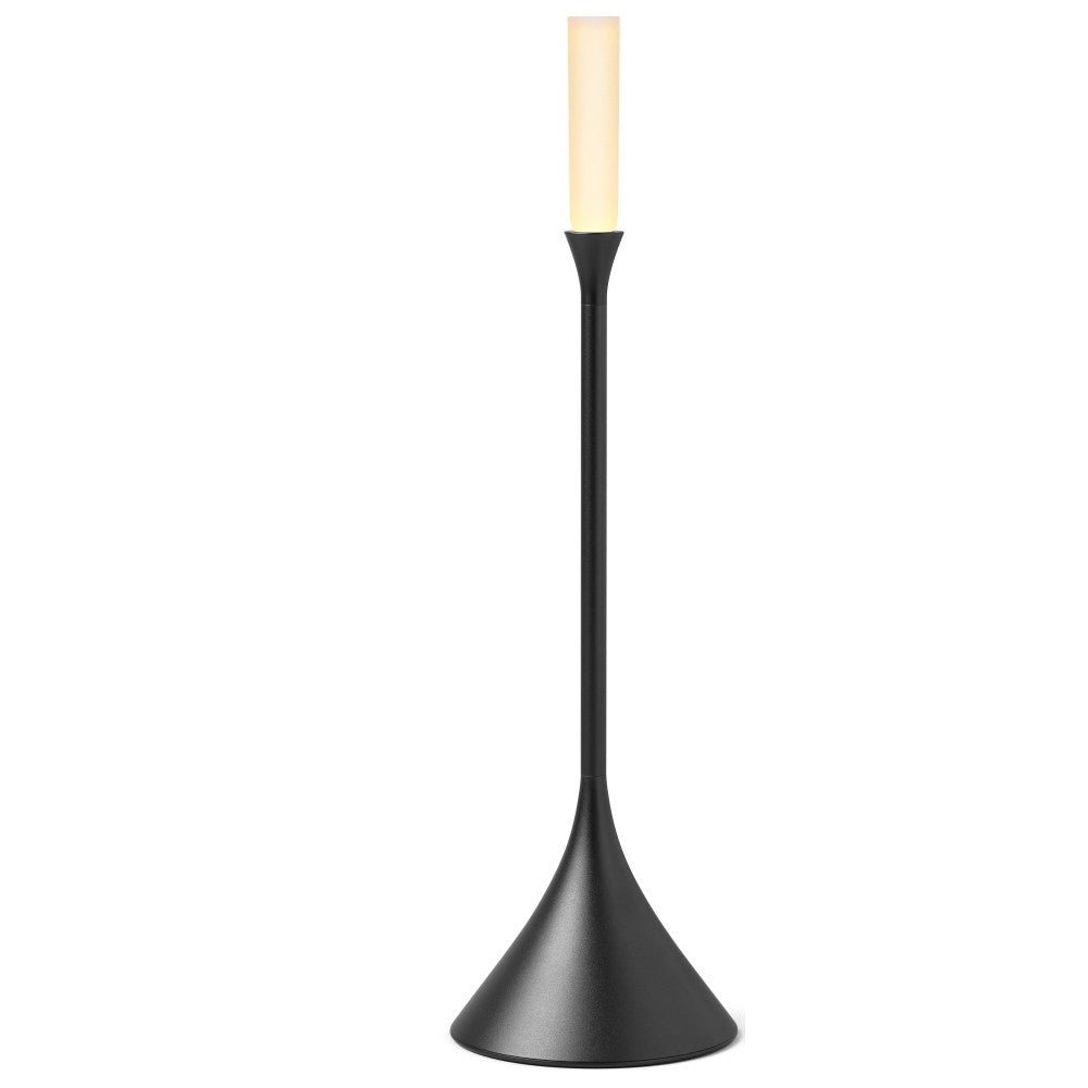 Lexon Ασύρματο LED Επιτραπέζιο Φωτιστικό - Steli Candle - Gun Metal
