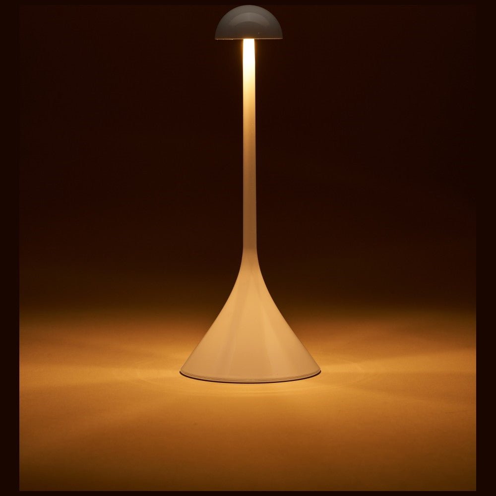 Lexon Ασύρματο LED Επιτραπέζιο Φωτιστικό - Steli S - Glossy White