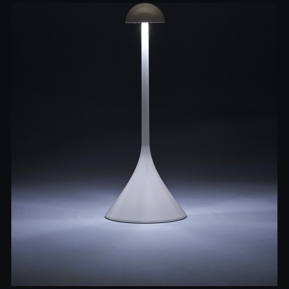 Lexon Ασύρματο LED Επιτραπέζιο Φωτιστικό - Steli S - Glossy White