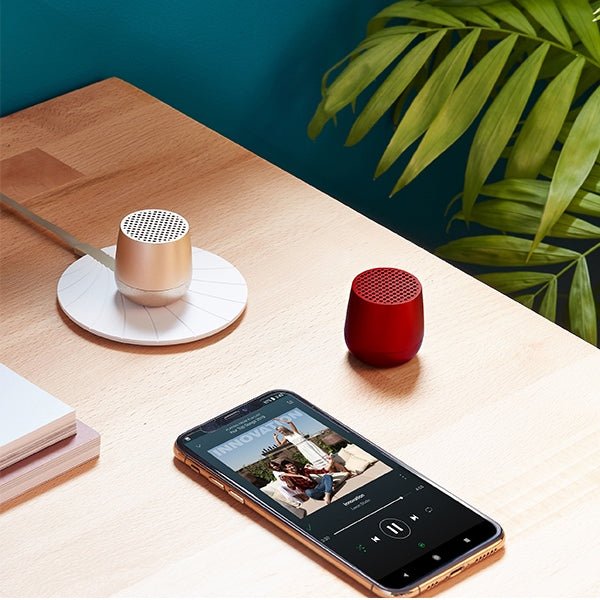 Lexon Επαναφορτιζόμενο Φορητό Ηχείο Bluetooth - Mino+ - Gold
