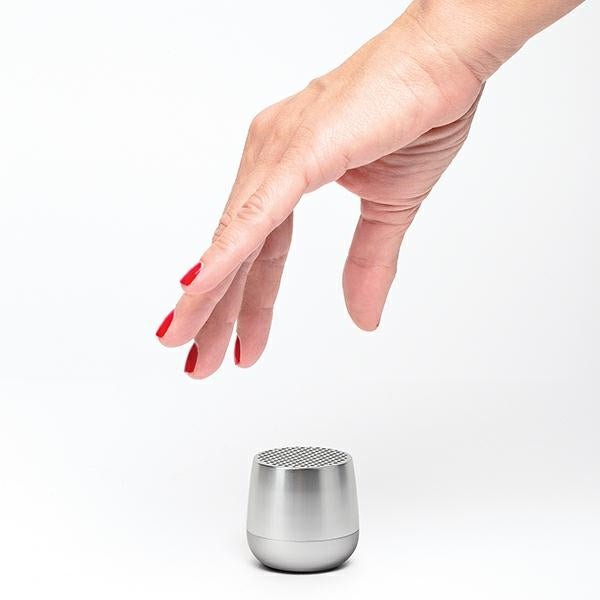 Lexon Επαναφορτιζόμενο Φορητό Ηχείο Bluetooth - Mino+ - Silver