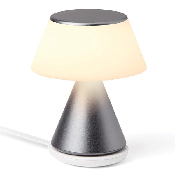 Lexon Επιτραπέζιο Φωτιστικό LED - Luma M - Metallic Grey