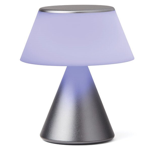 Lexon Επιτραπέζιο Φωτιστικό LED - Luma M - Metallic Grey