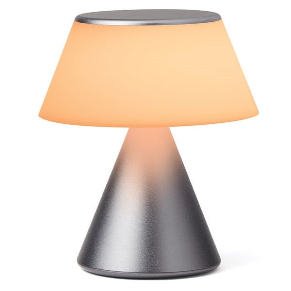 Lexon Επιτραπέζιο Φωτιστικό LED - Luma M - Metallic Grey