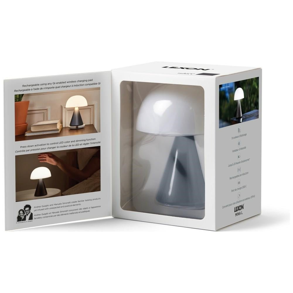 Lexon Επιτραπέζιο Φωτιστικό LED - Mina L - Dark Green