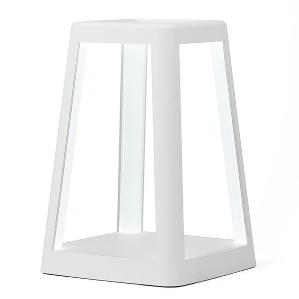 Lexon Φωτιστικό LED με Ασύρματη Φόρτιση Qi 15W - Lantern - White