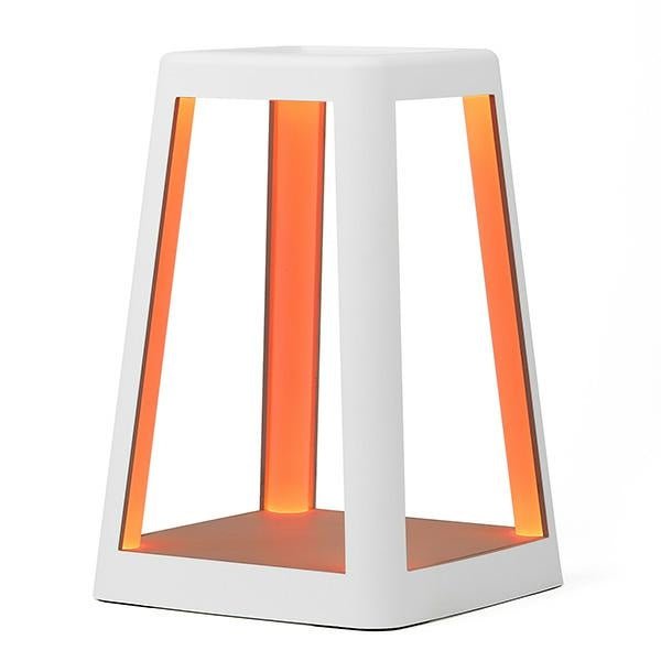 Lexon Φωτιστικό LED με Ασύρματη Φόρτιση Qi 15W - Lantern - White