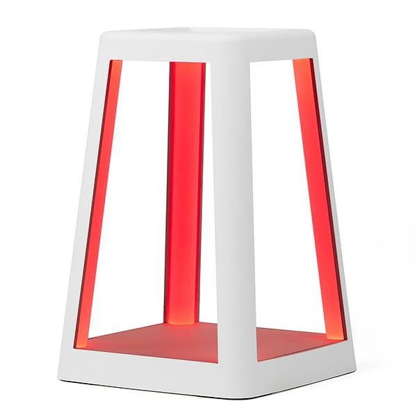Lexon Φωτιστικό LED με Ασύρματη Φόρτιση Qi 15W - Lantern - White