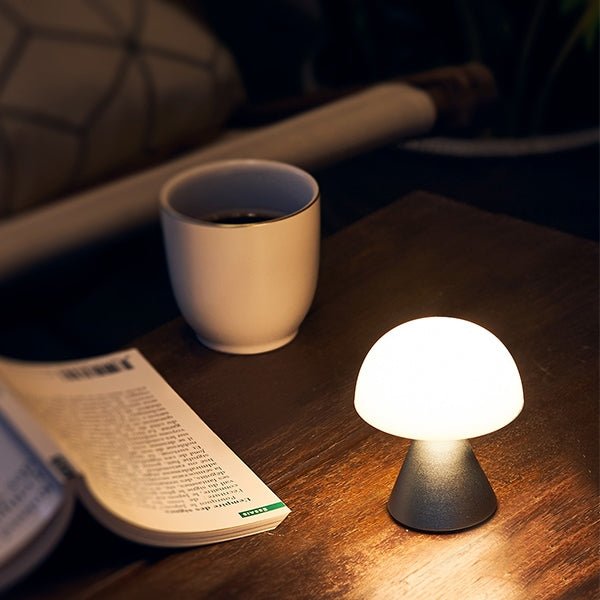 Lexon Μικρό Ασύρματο LED Φωτιστικό - Mina Mini - Black